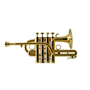 SCHILKE P7-4 Gold Plated Piccolo Trumpet